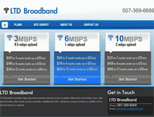 Tablet Screenshot of ltdbroadband.com